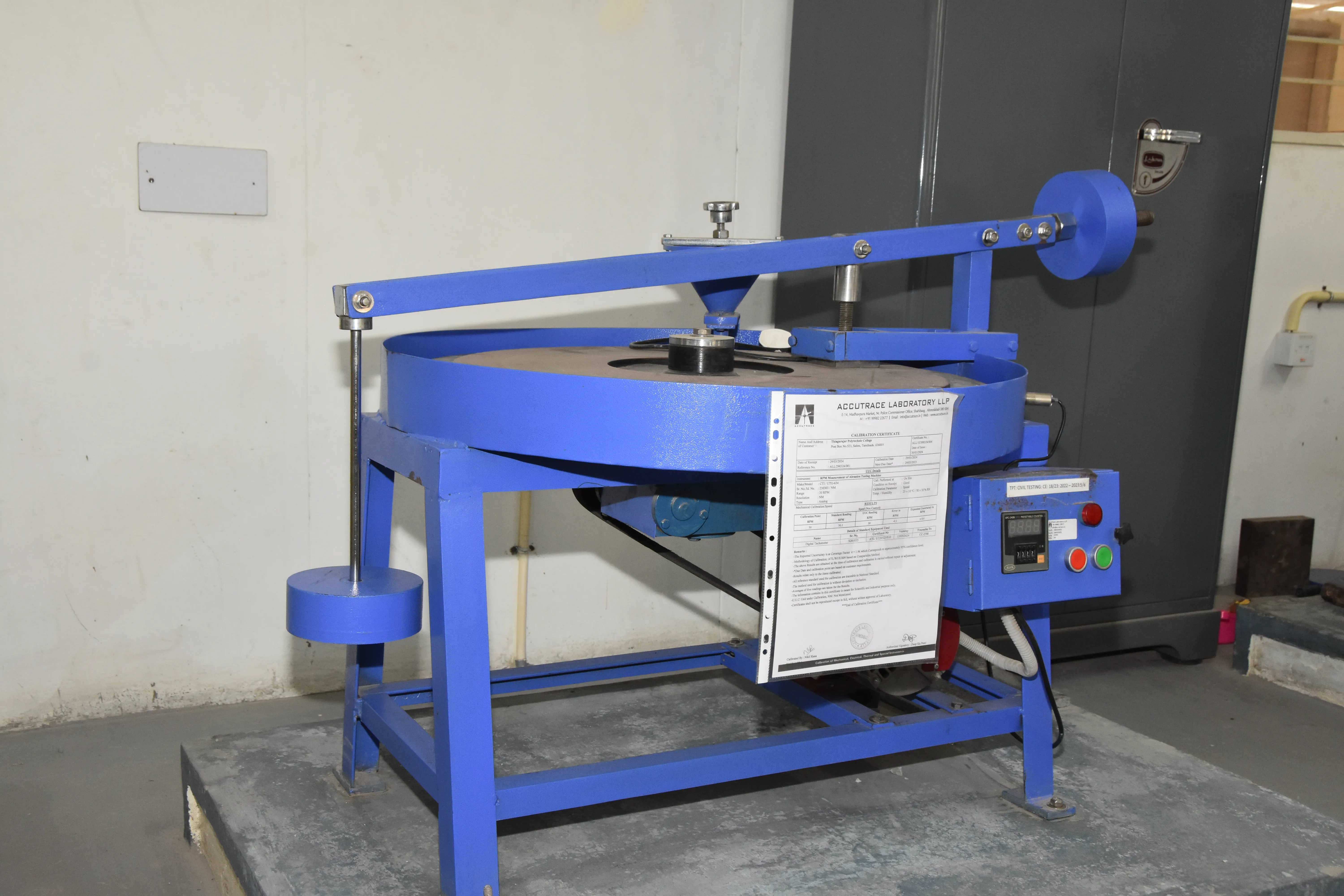 Paver Blocks Test